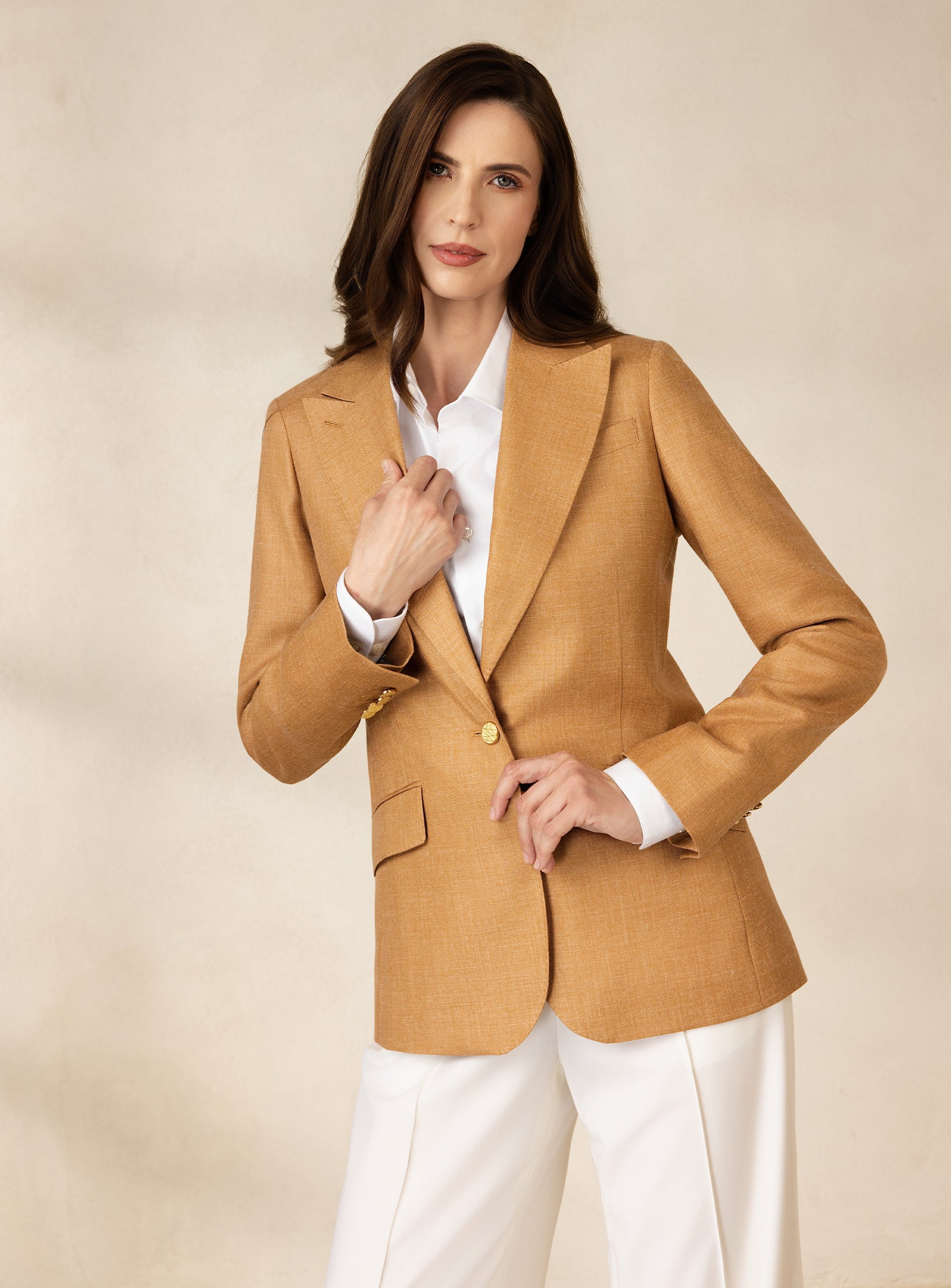 BLAZER VALBONNE CAMEL