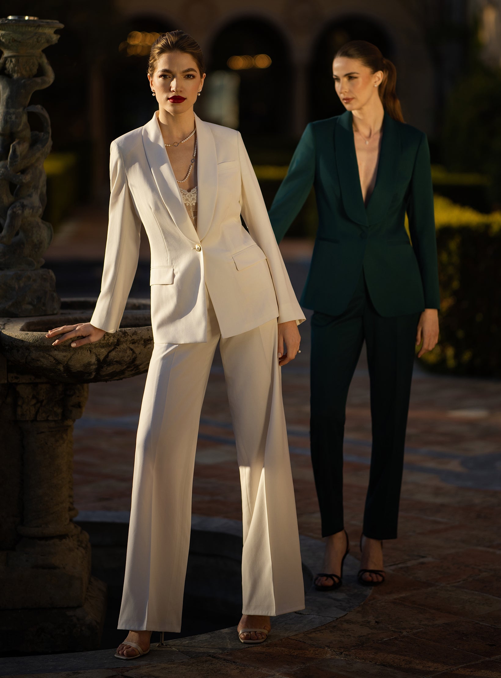 La Croisette Ivory Suit