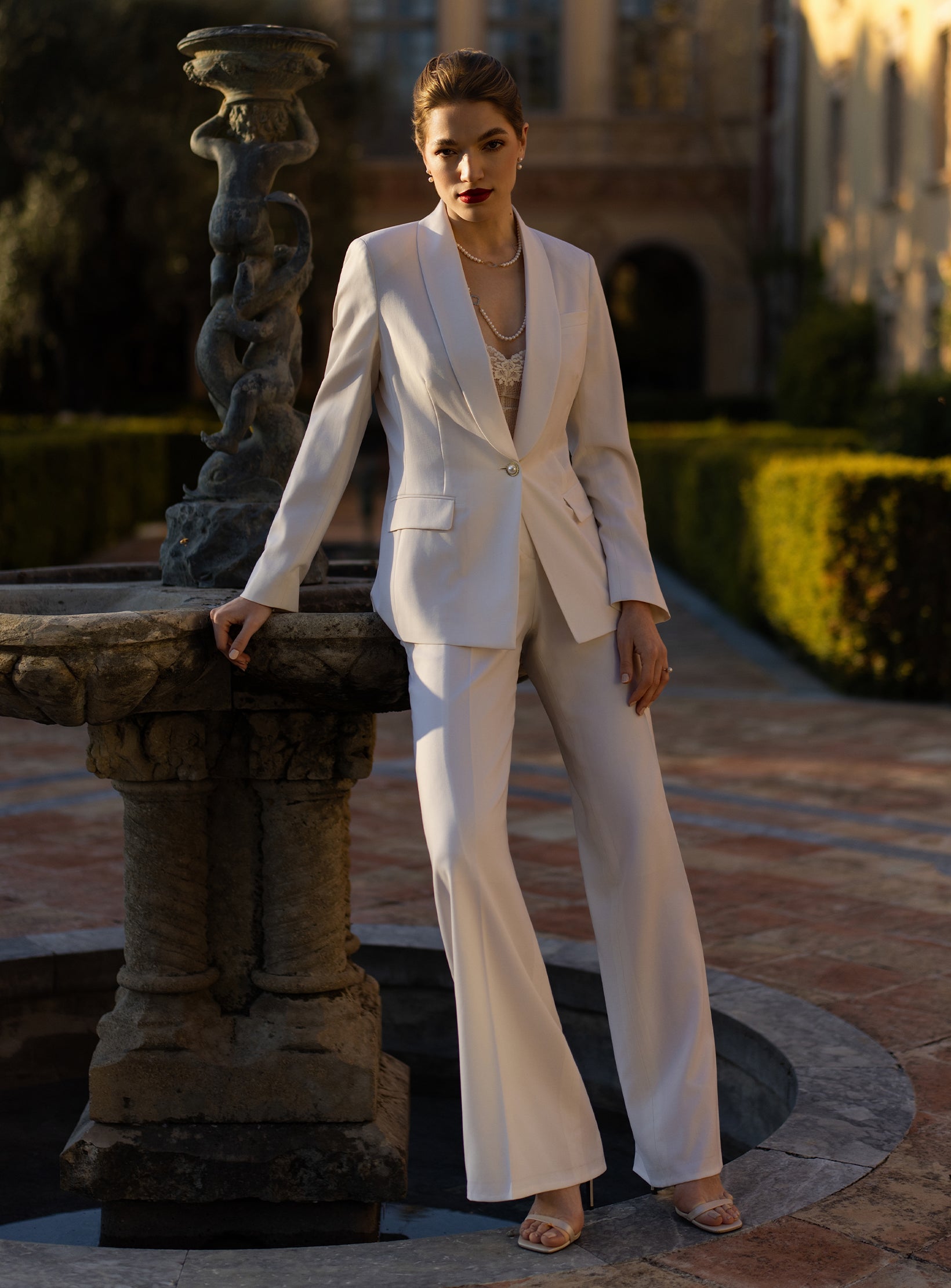 La Croisette Ivory Suit