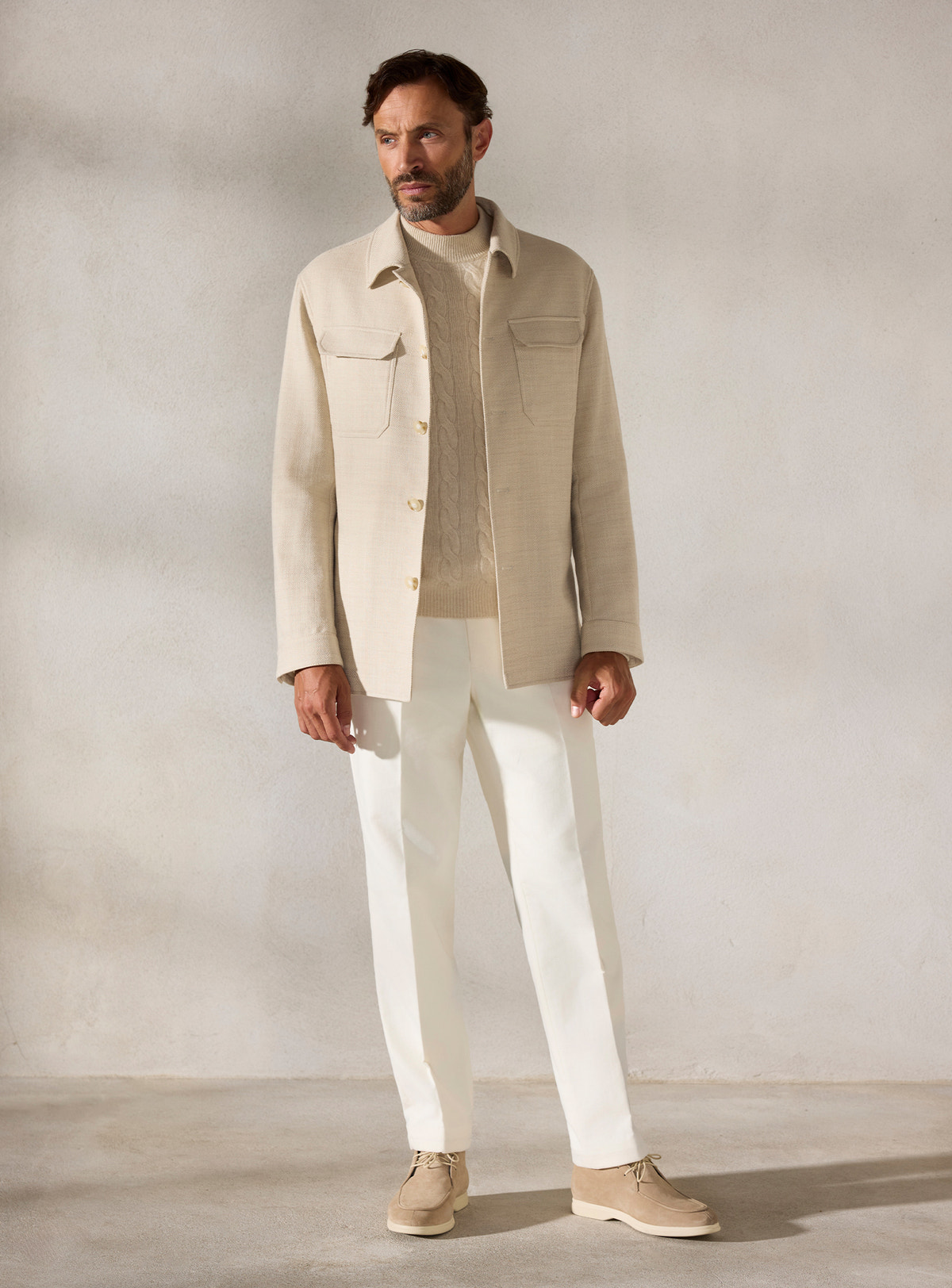 The Ivory Overshirt