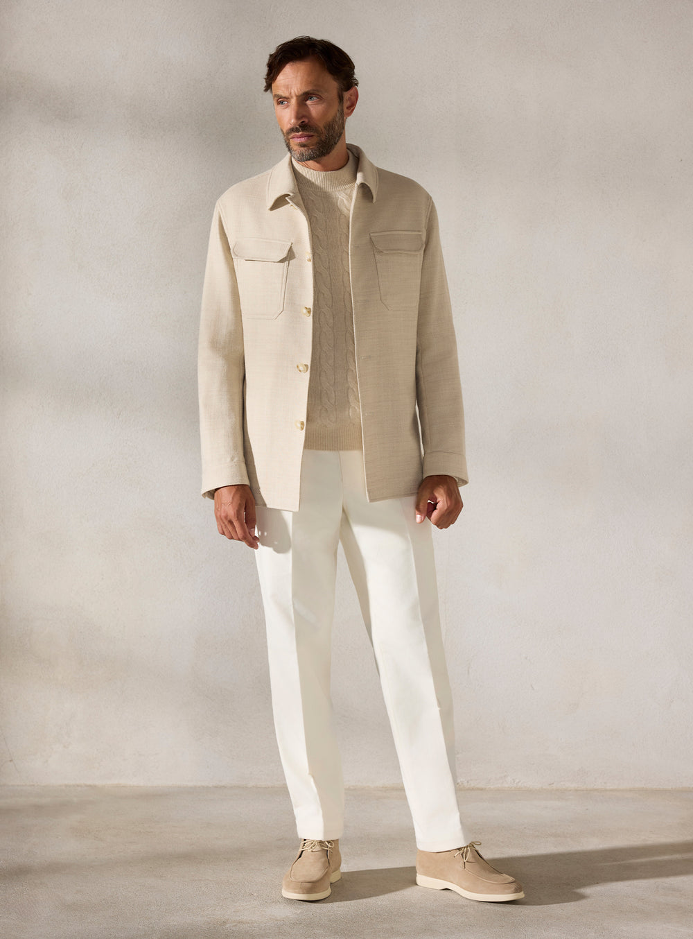 The Ivory Overshirt