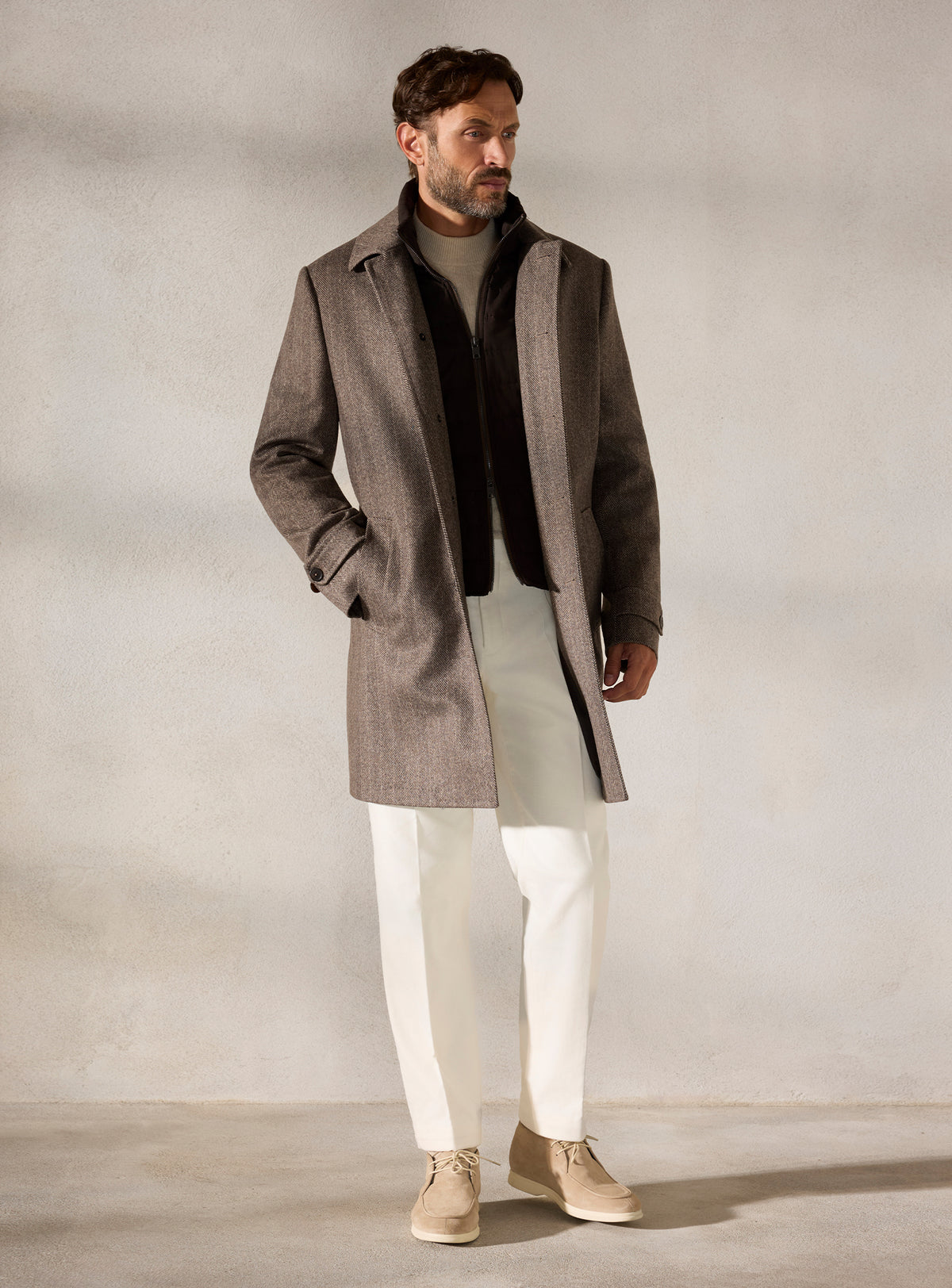 The Walnut Car Coat