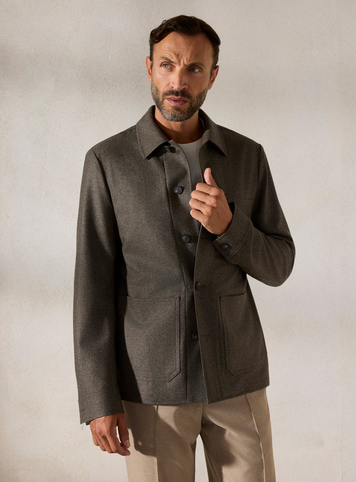 The Graphite Overshirt