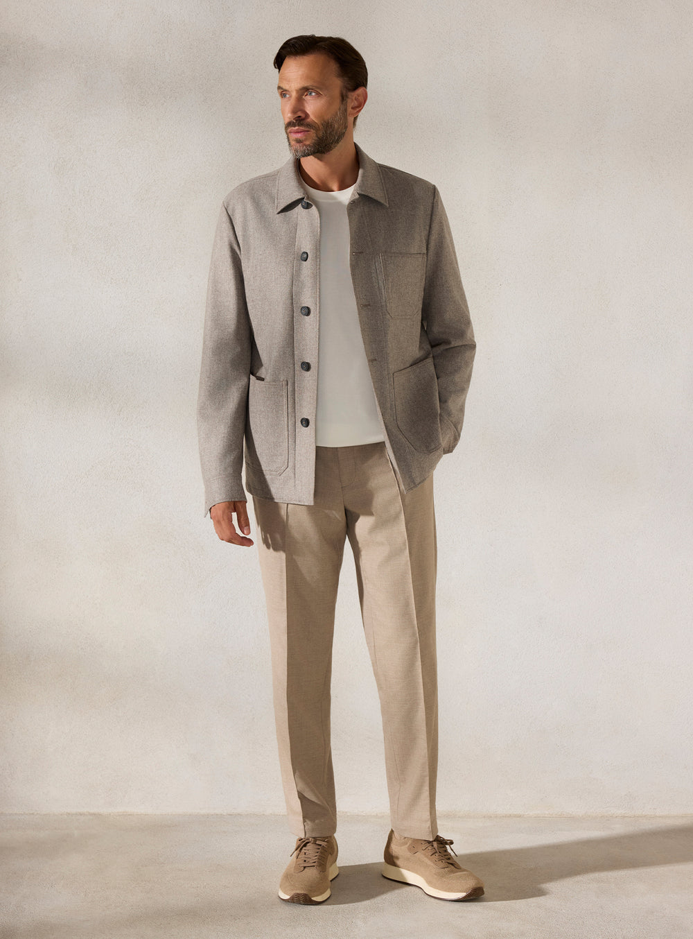 The Silver Overshirt