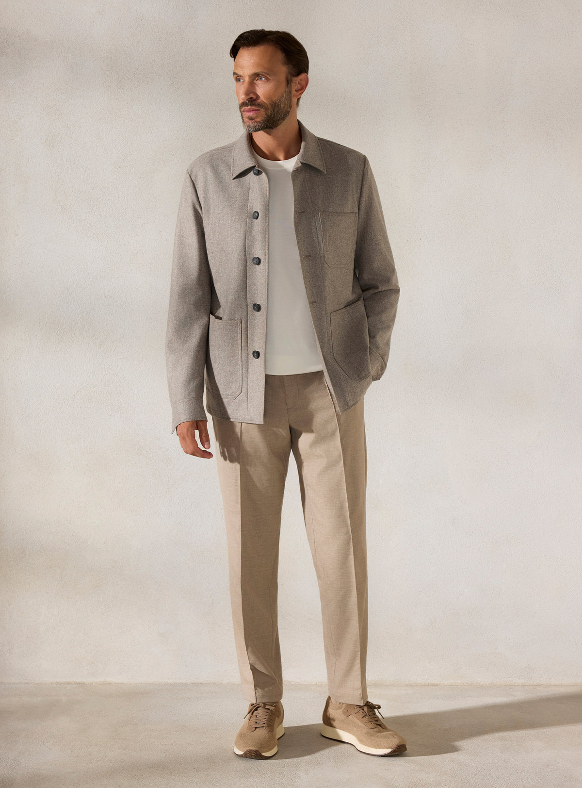 The Silver Overshirt