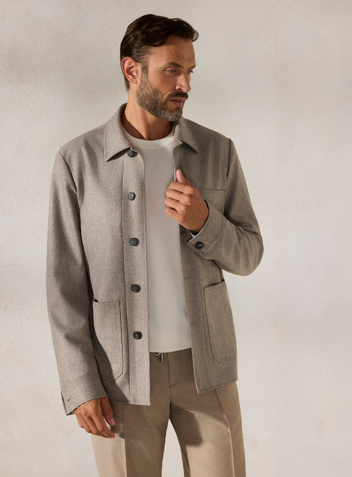 The Silver Overshirt