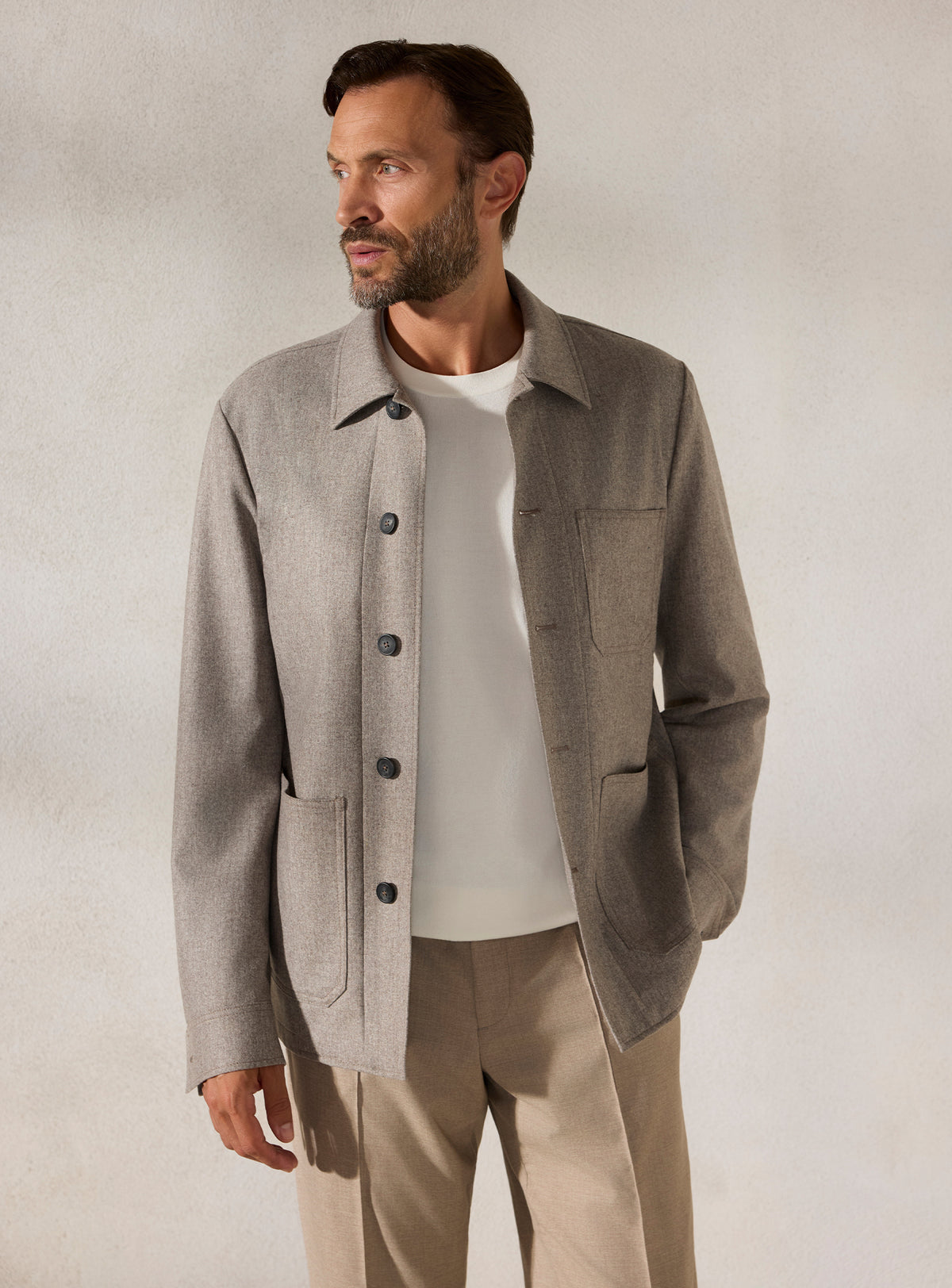 The Silver Overshirt