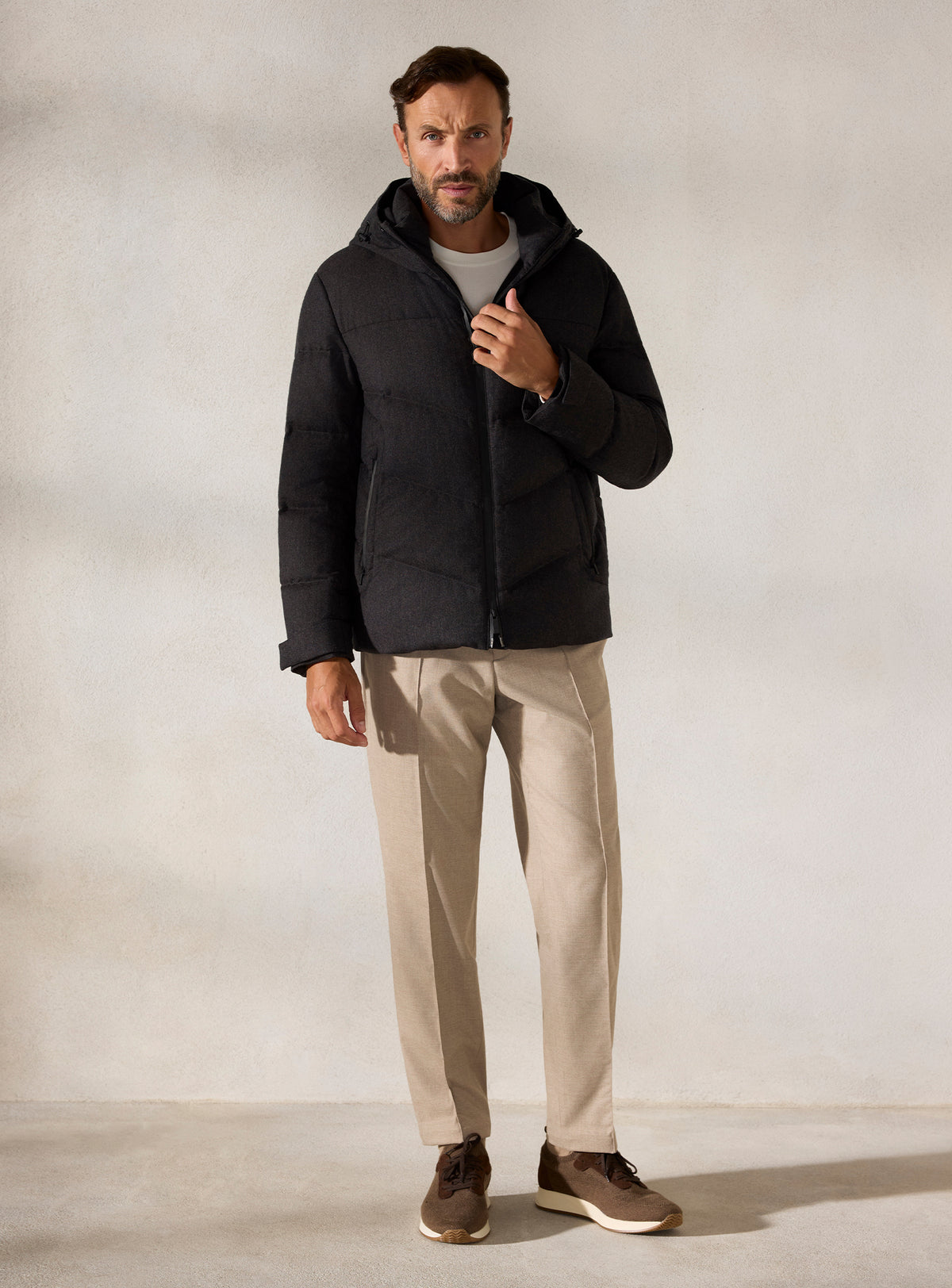 The Noir Hooded Jacket
