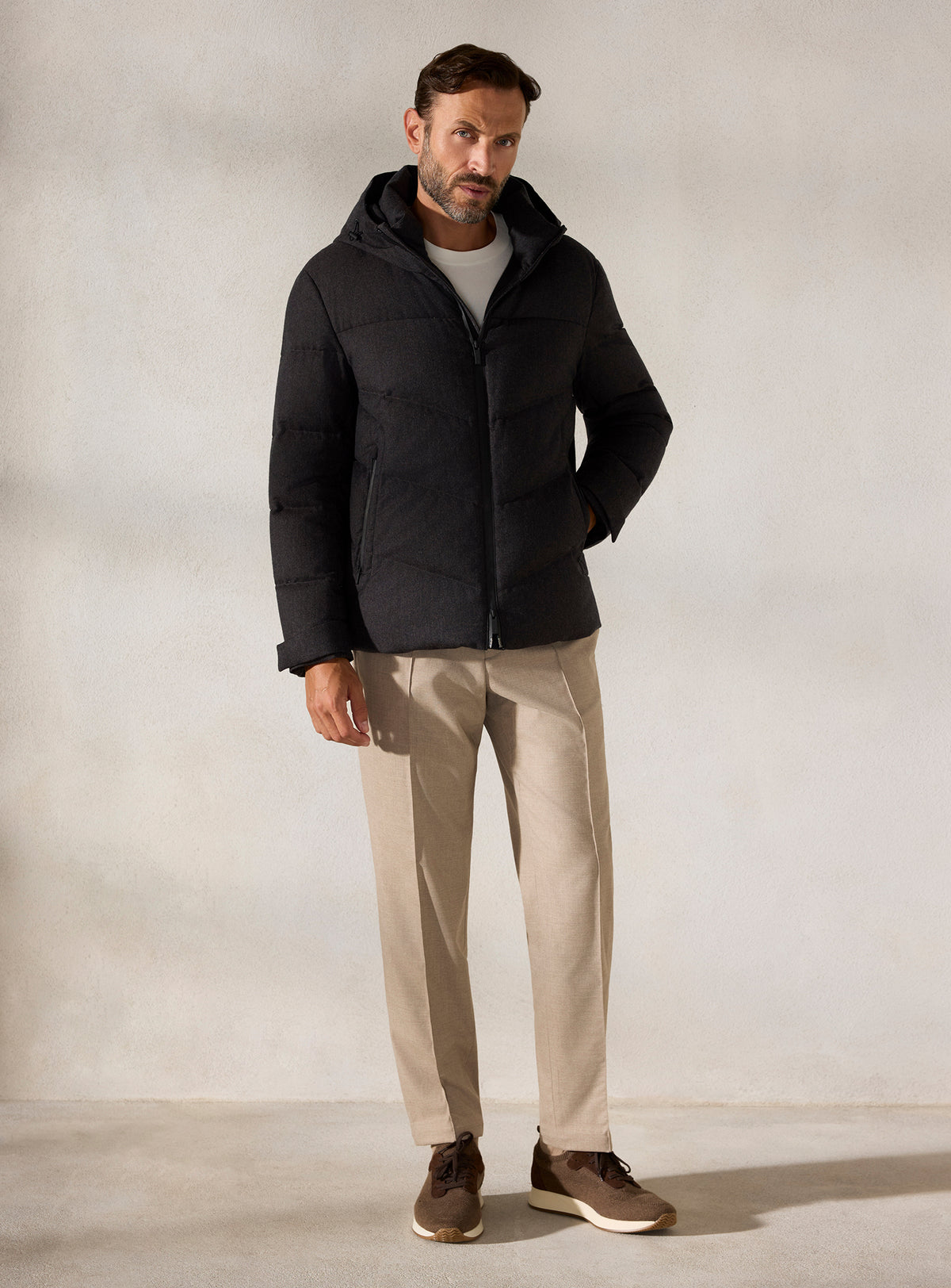 The Noir Hooded Jacket