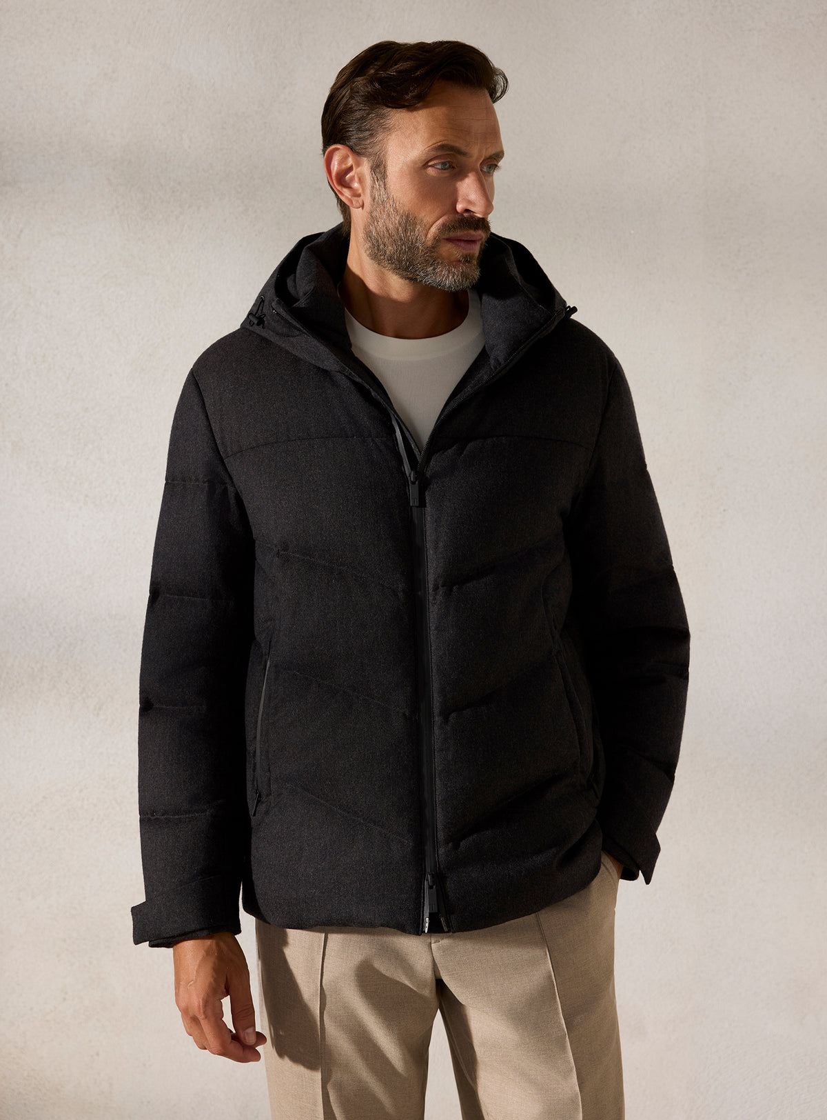 The Noir Hooded Jacket