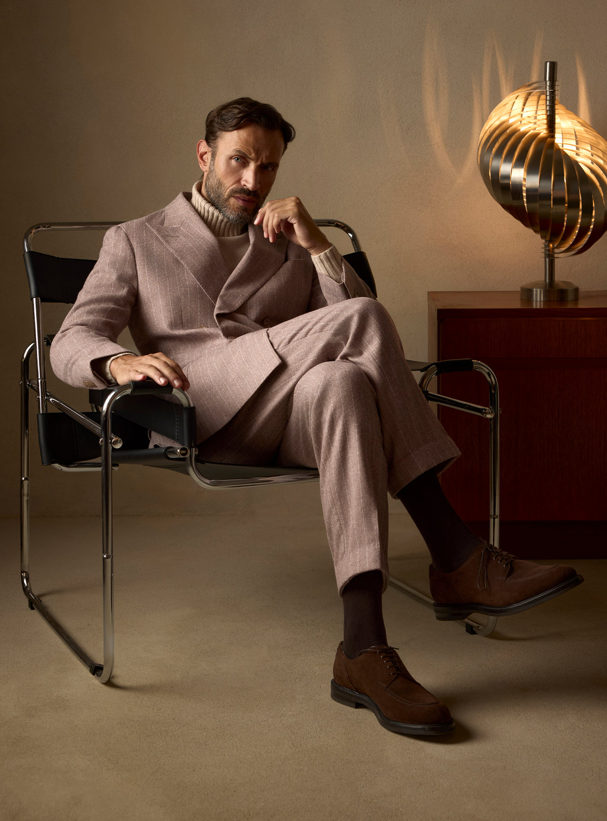 The Mauve Suit