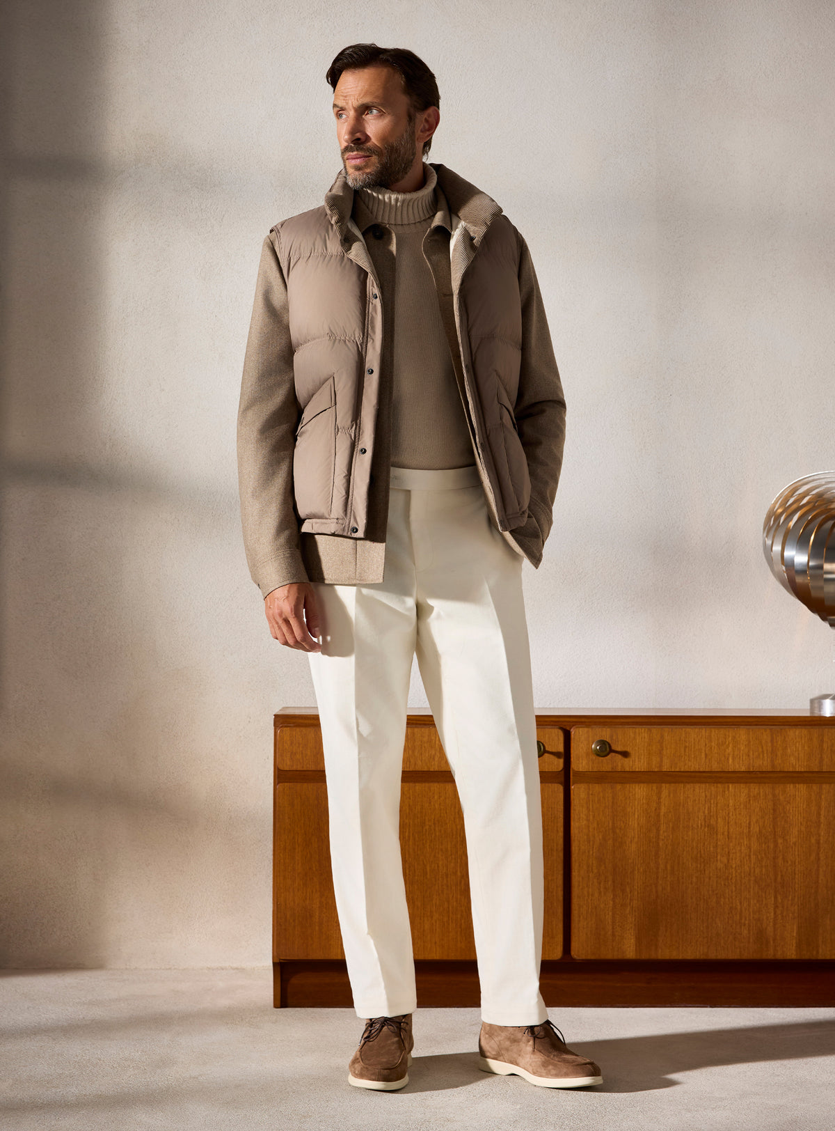 The Taupe Quilted Jacket