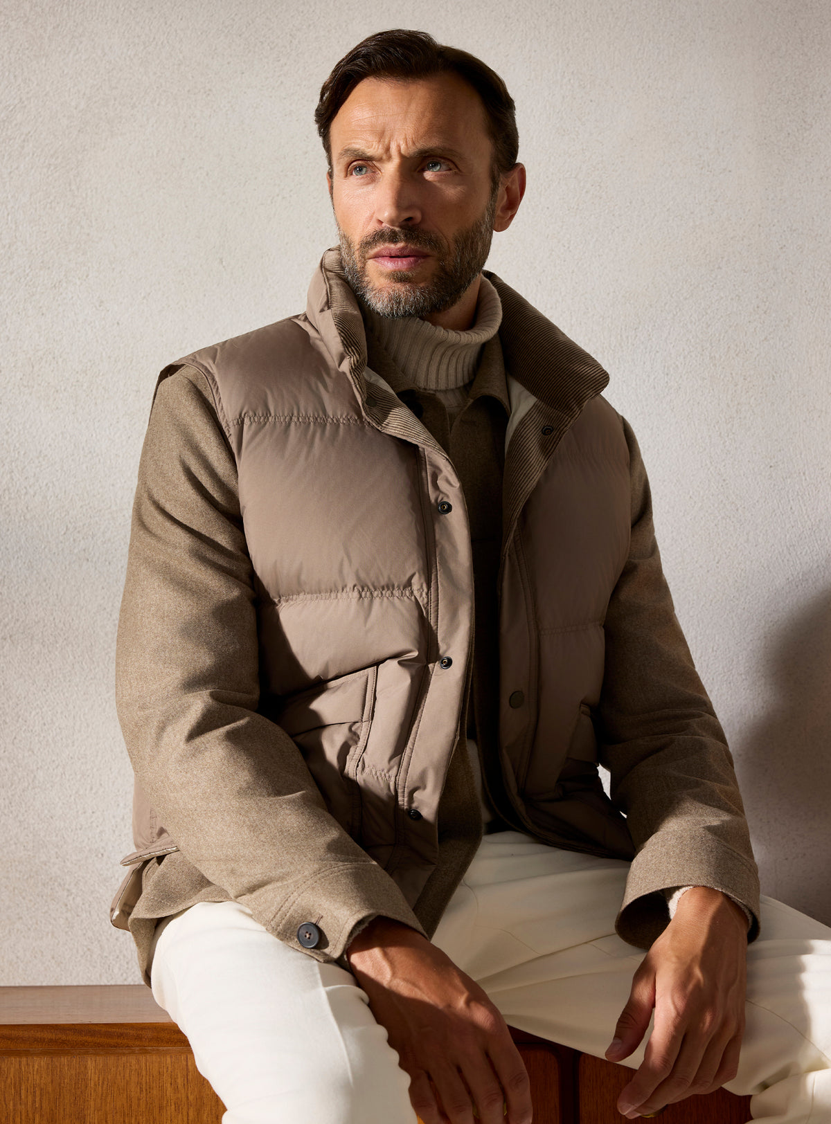 The Taupe Quilted Jacket