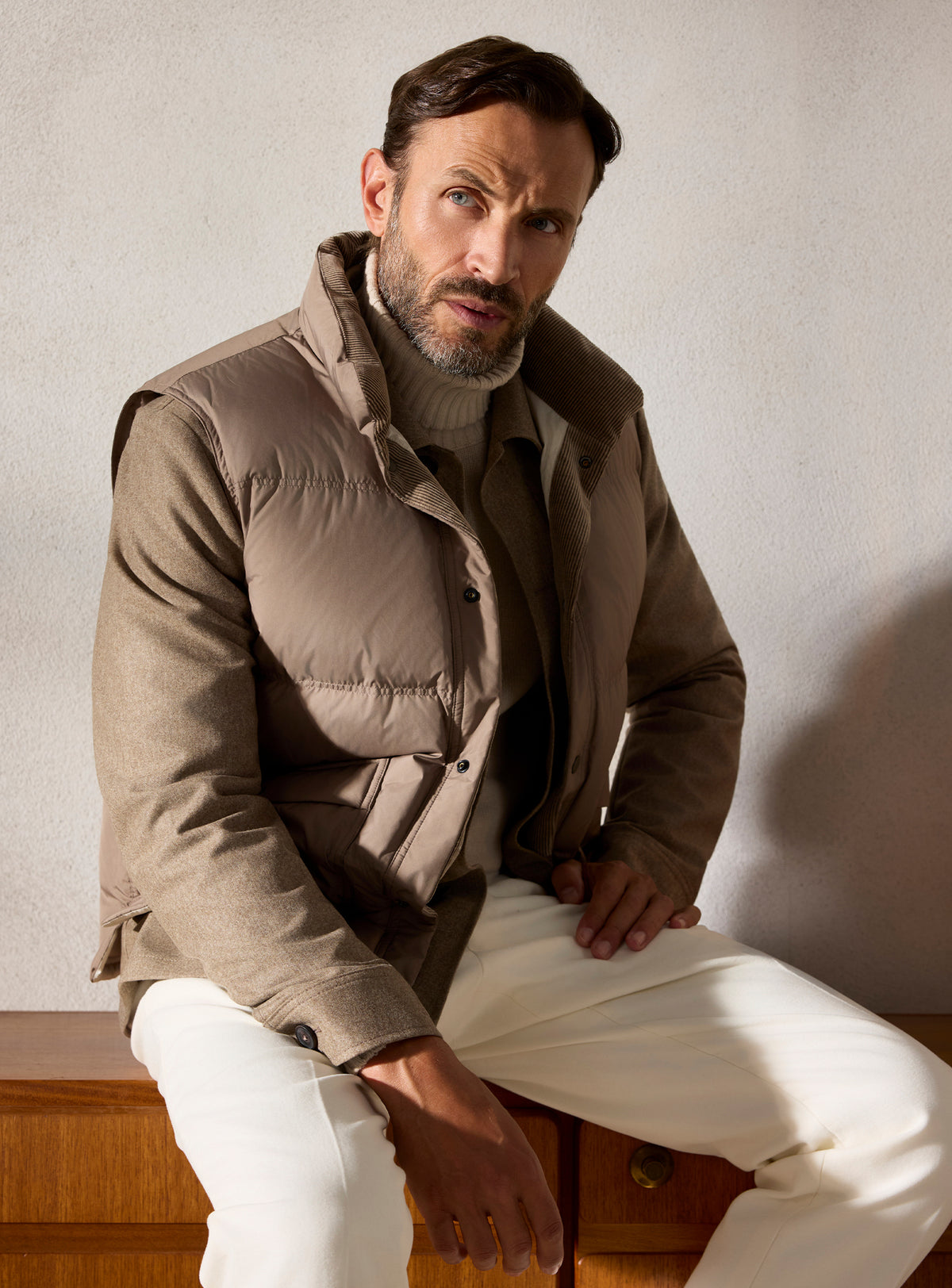 The Taupe Quilted Jacket