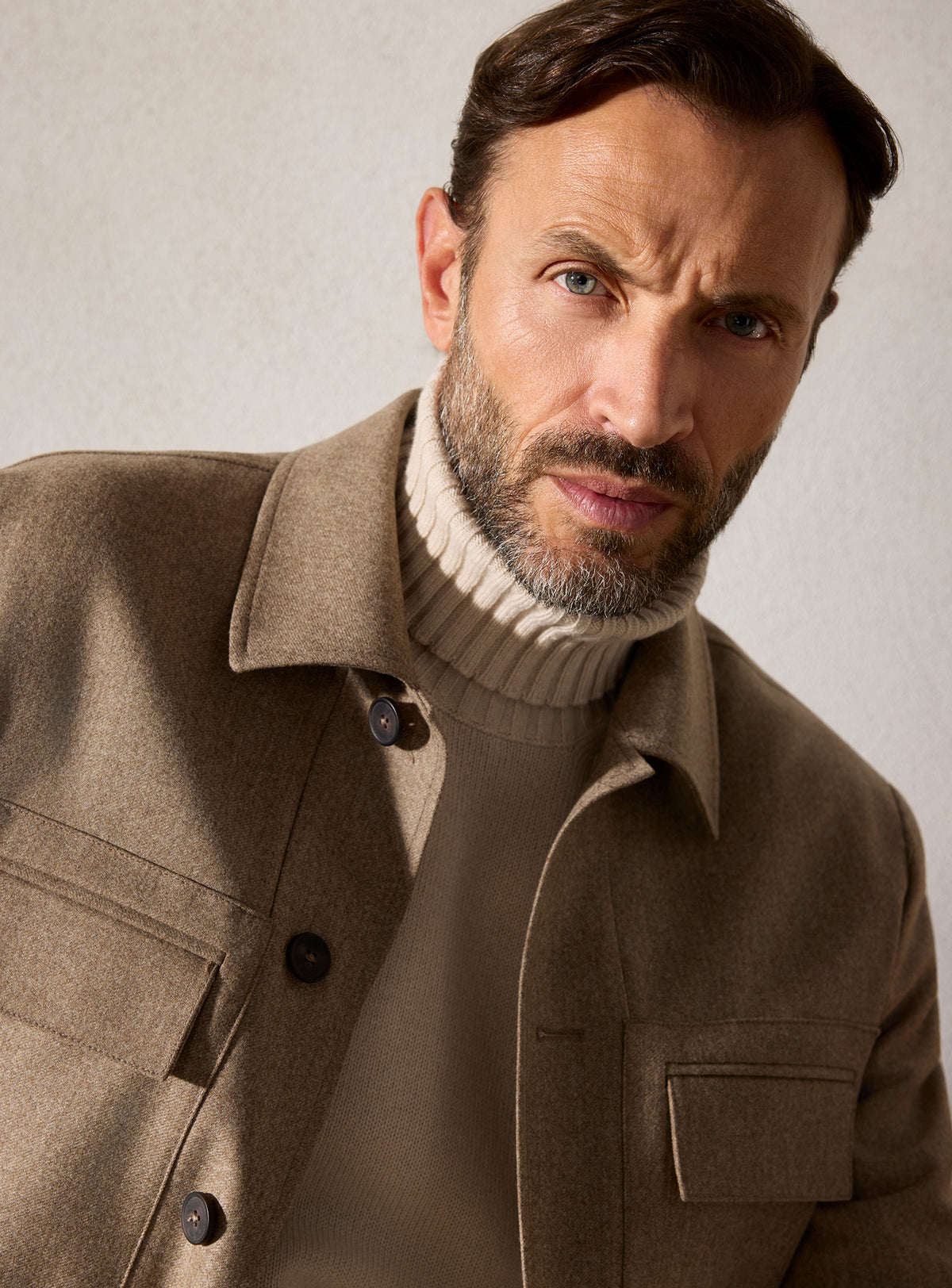 The Taupe Overshirt