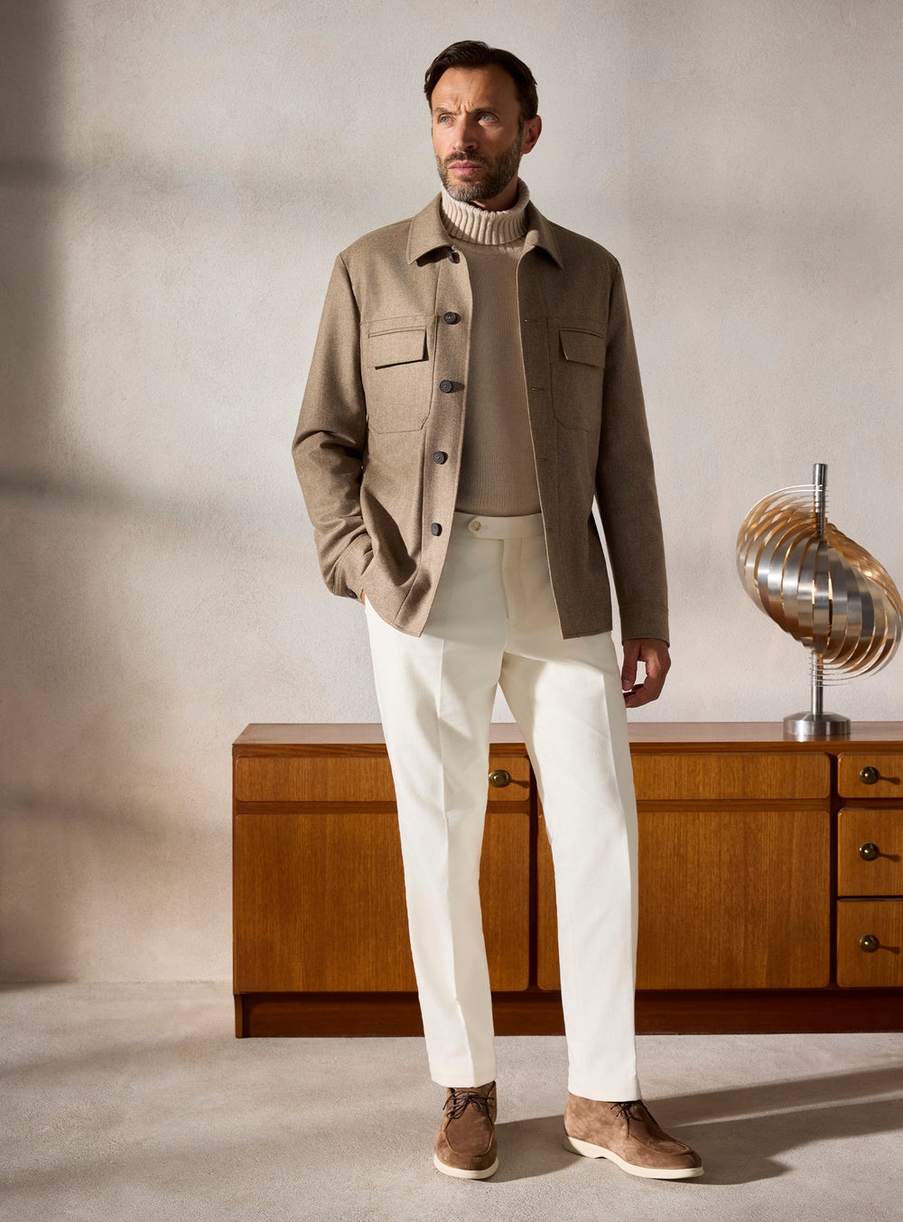 The Taupe Overshirt