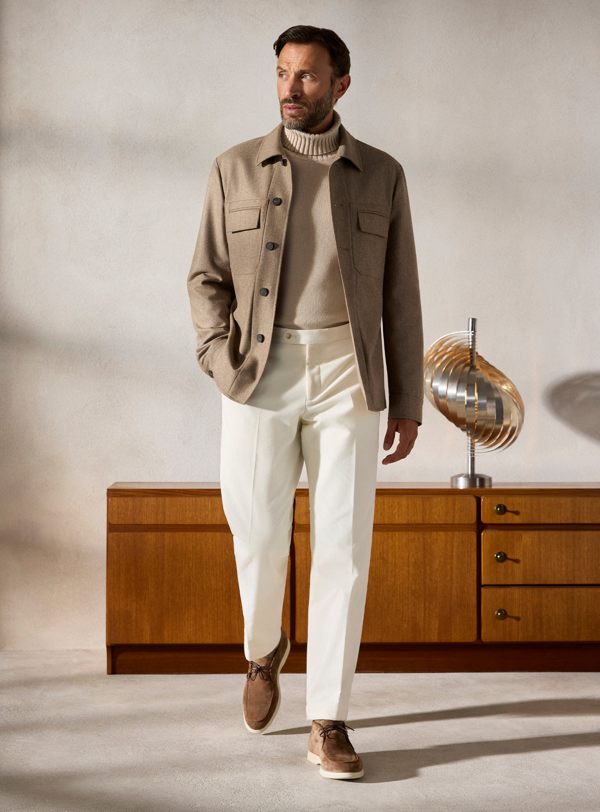 The Taupe Overshirt