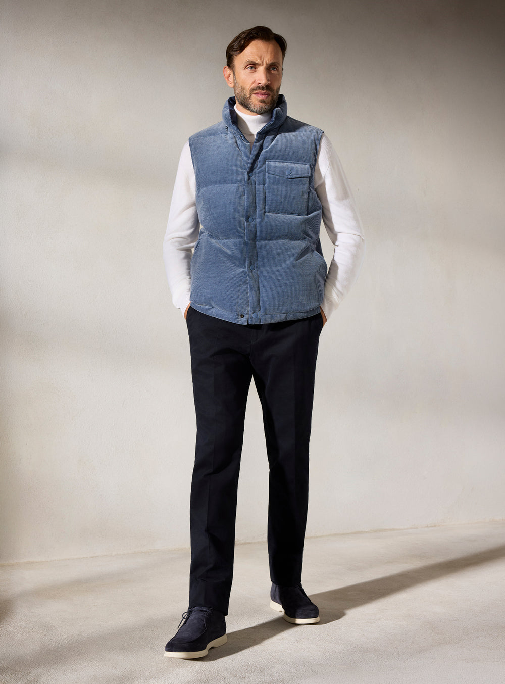The Blue Reversible Gilet