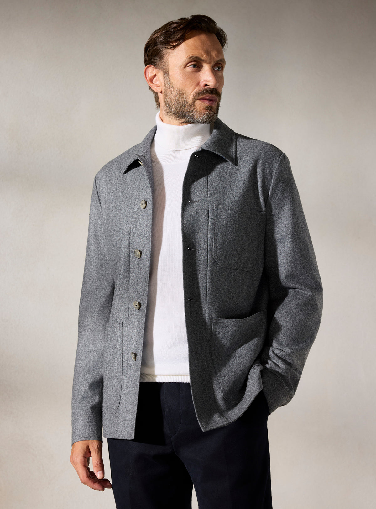 The Grey Overshirt