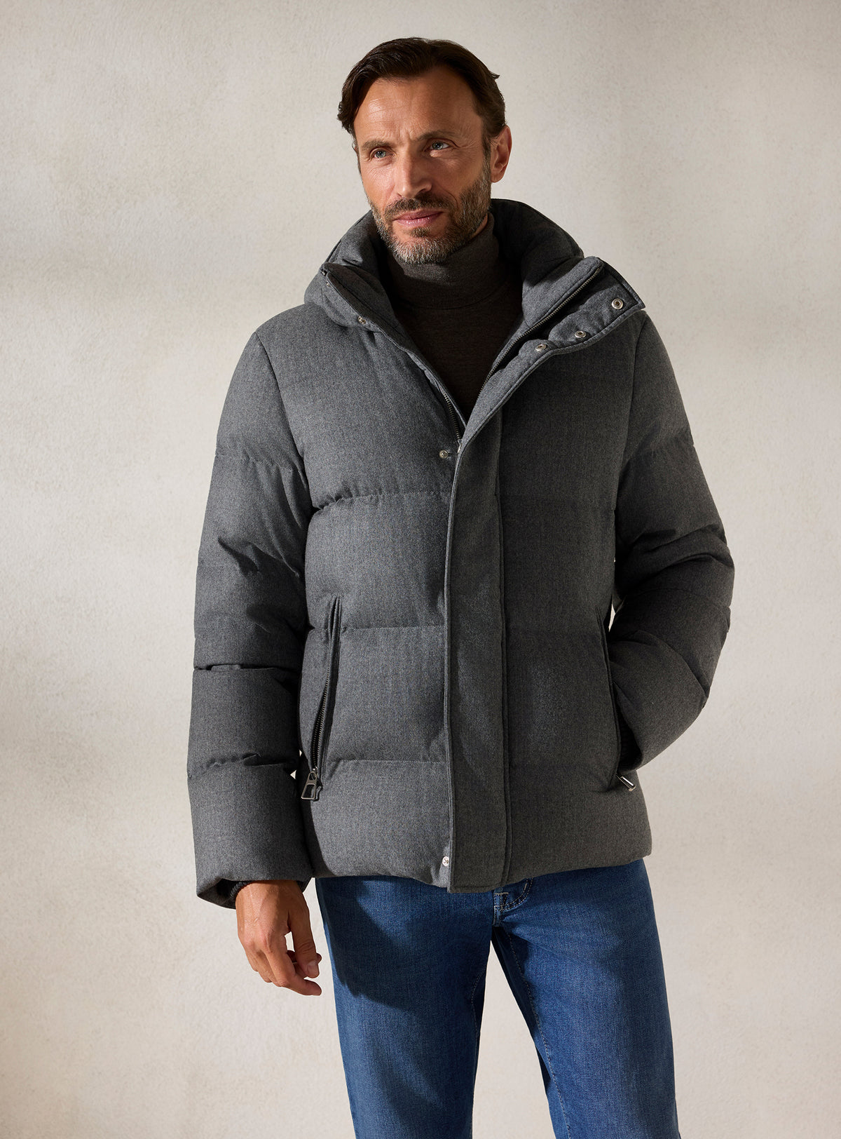 The Grey Hooded Jacket