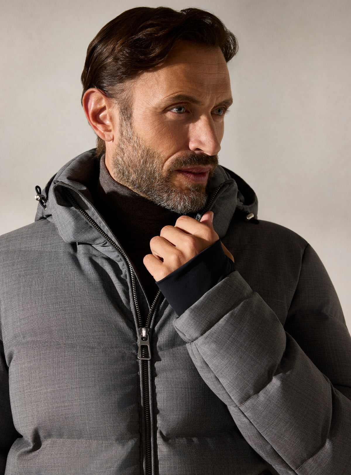 The Grey Zip Jacket