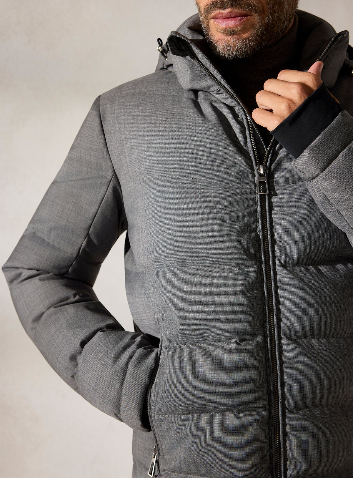 The Grey Zip Jacket