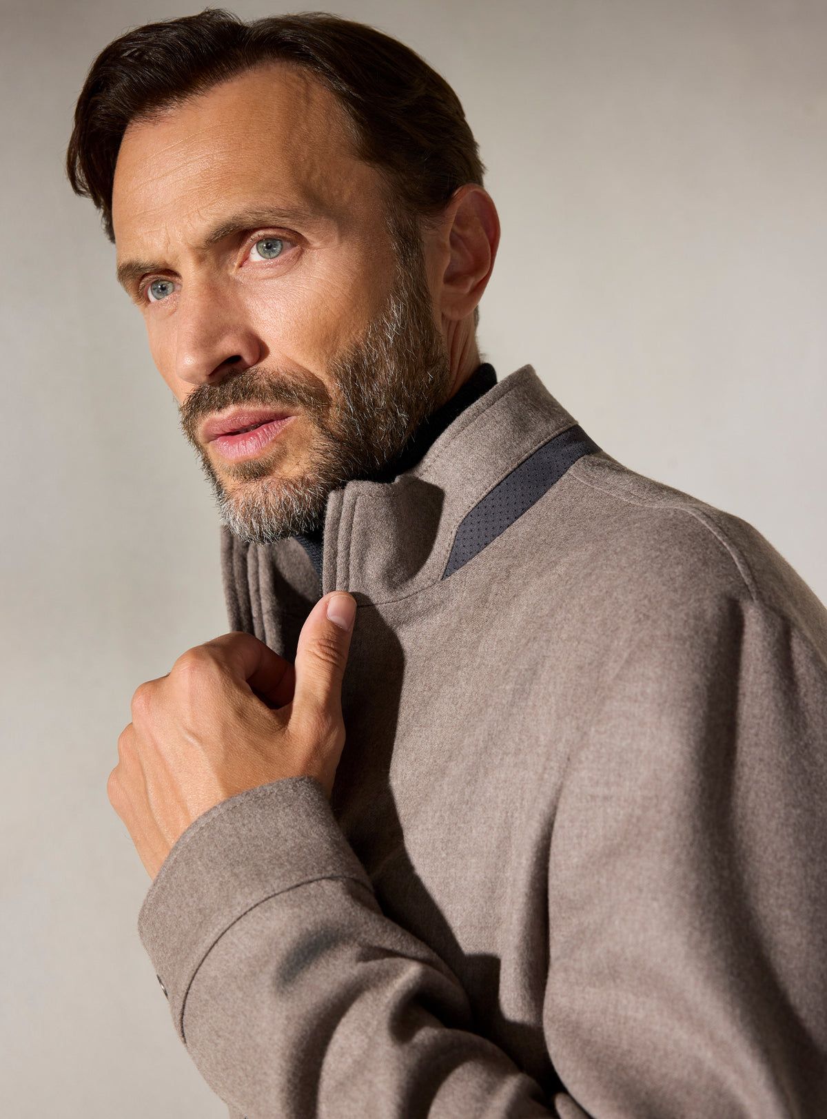 The Taupe Blouson