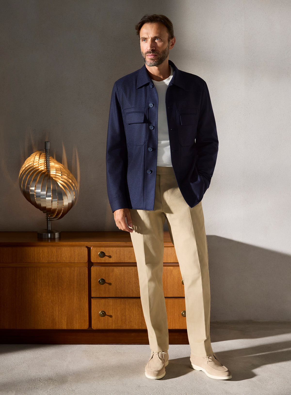 The Navy Overshirt