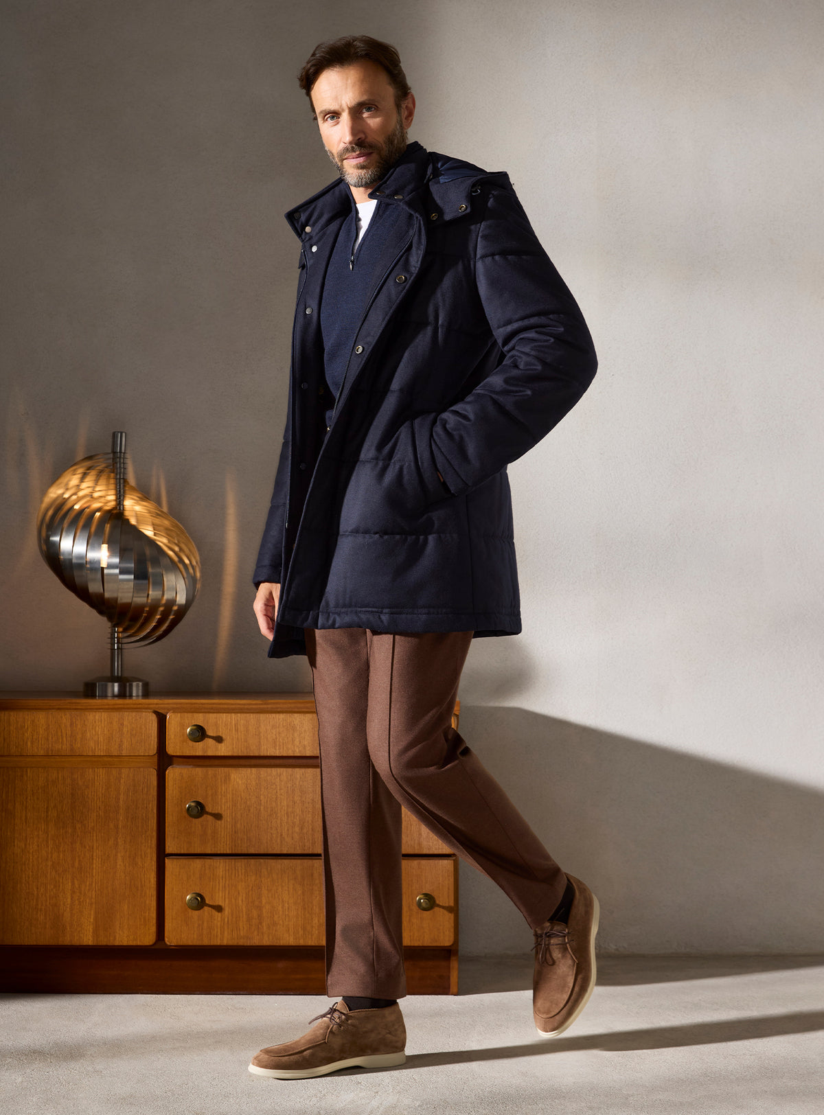 The Navy Reversible Parka