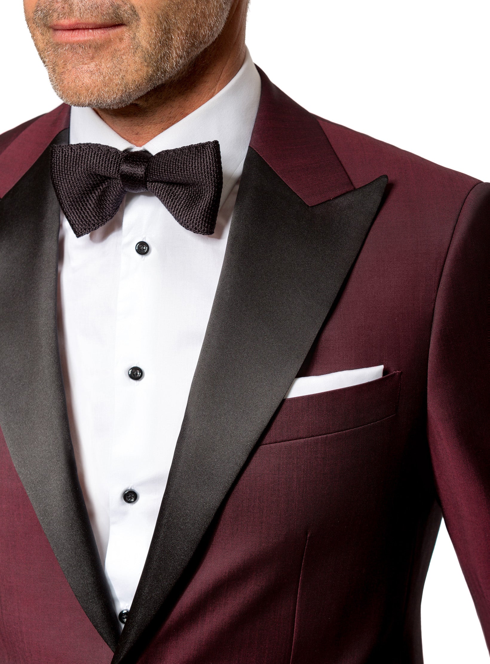 Premium Burgundy Tuxedo Consiglieri